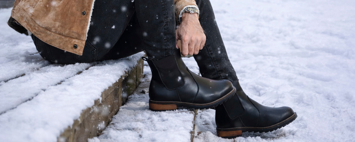 Leather Winter Boots for Men | Martino - Boutique Martino Leather Winter Boots for Men | Martino - Boutique Martino