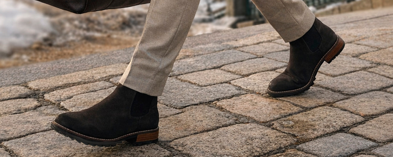 Les bottes d'hiver, chaussures et mocassins de la marque canadienne Martino sont performants et robustes tout en étant légers et flexibles. 