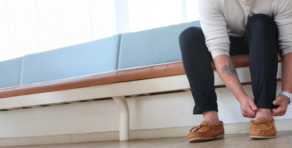 Classic moccasins for men