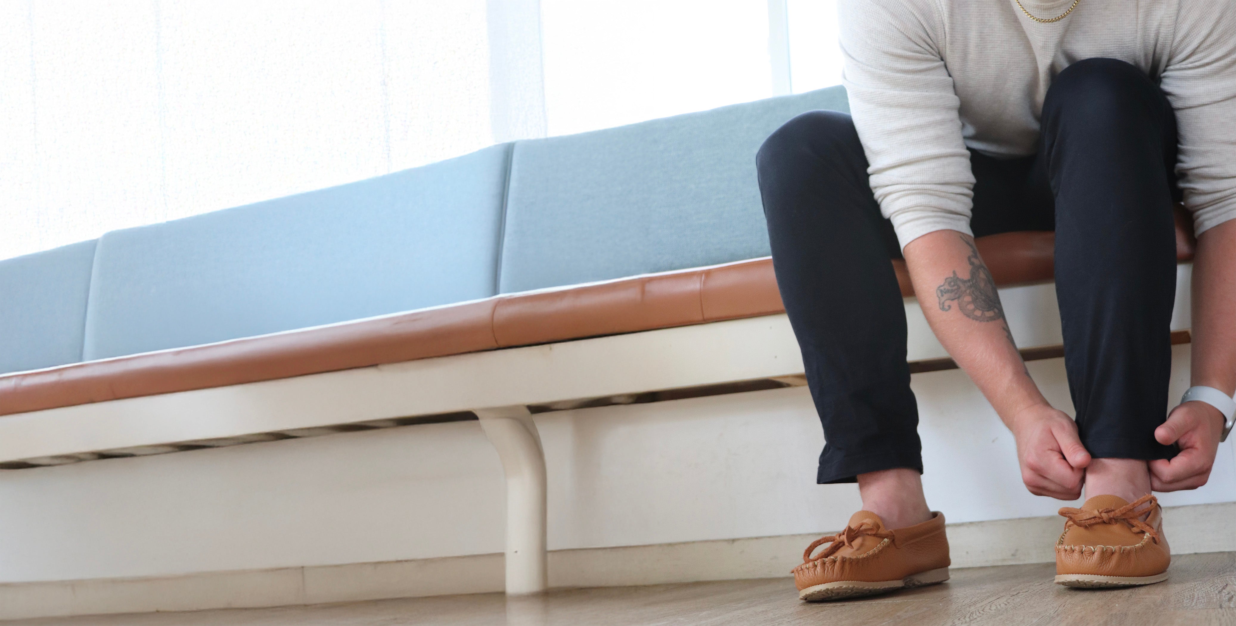 Mocassins classiques pour hommes