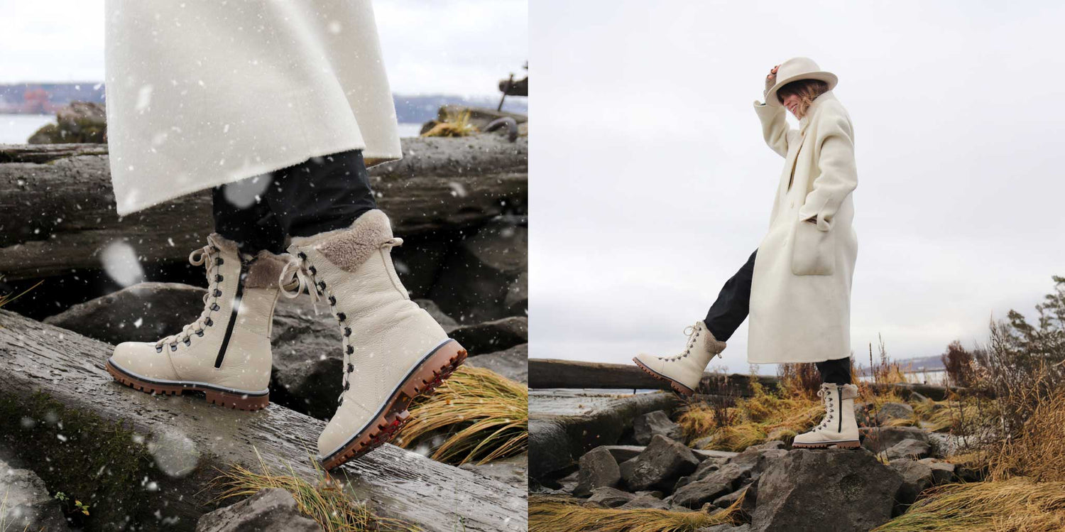 Martino propose des chaussures, des mocassins et des bottes de grande qualité pour femmes. Faites de cuir véritable, chaque paire est confectionnée à la main par des artisans de talents dans la ville de Québec.