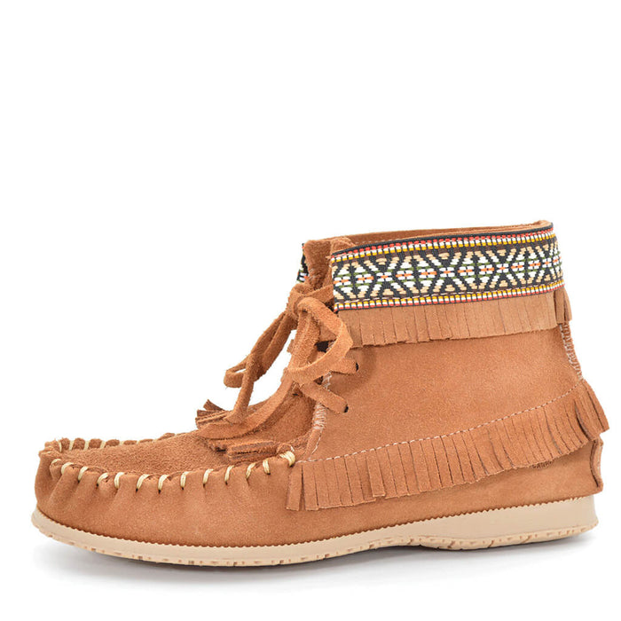 Moccasin for Women Calgary - Brown-B70
