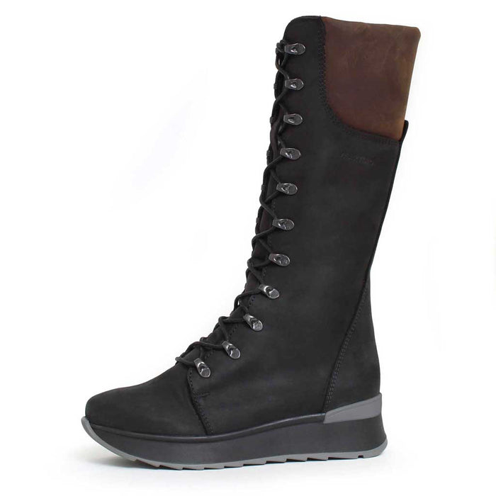 Botte d'hiver Tessa pour femme - Noir-Brun-B40