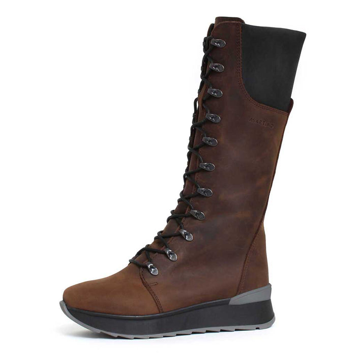 Botte d'hiver Tessa pour femme - Brun-Noir-B76