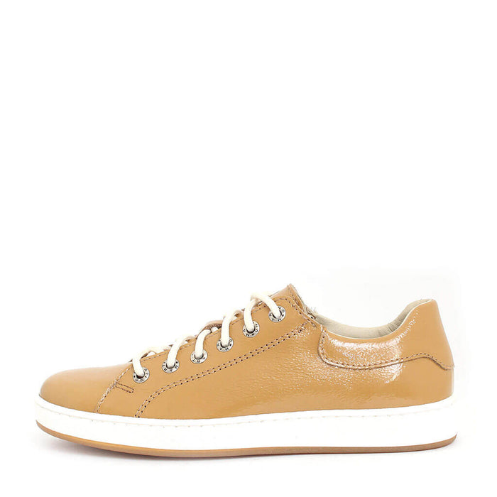 Riley Sneaker for Women - Gold Patent-G3Y