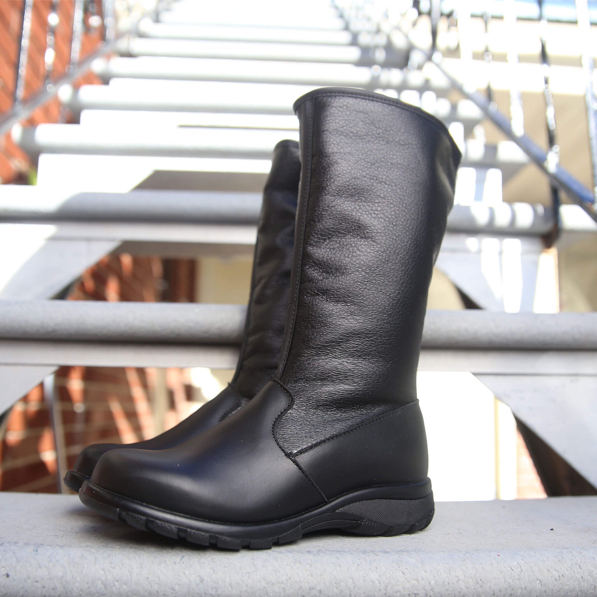 Bottes D'hiver Barefoot VEXITO - Cuir Imperméable, Semelle Antidérapante, Large Bout, Tailles 35-45 - 13